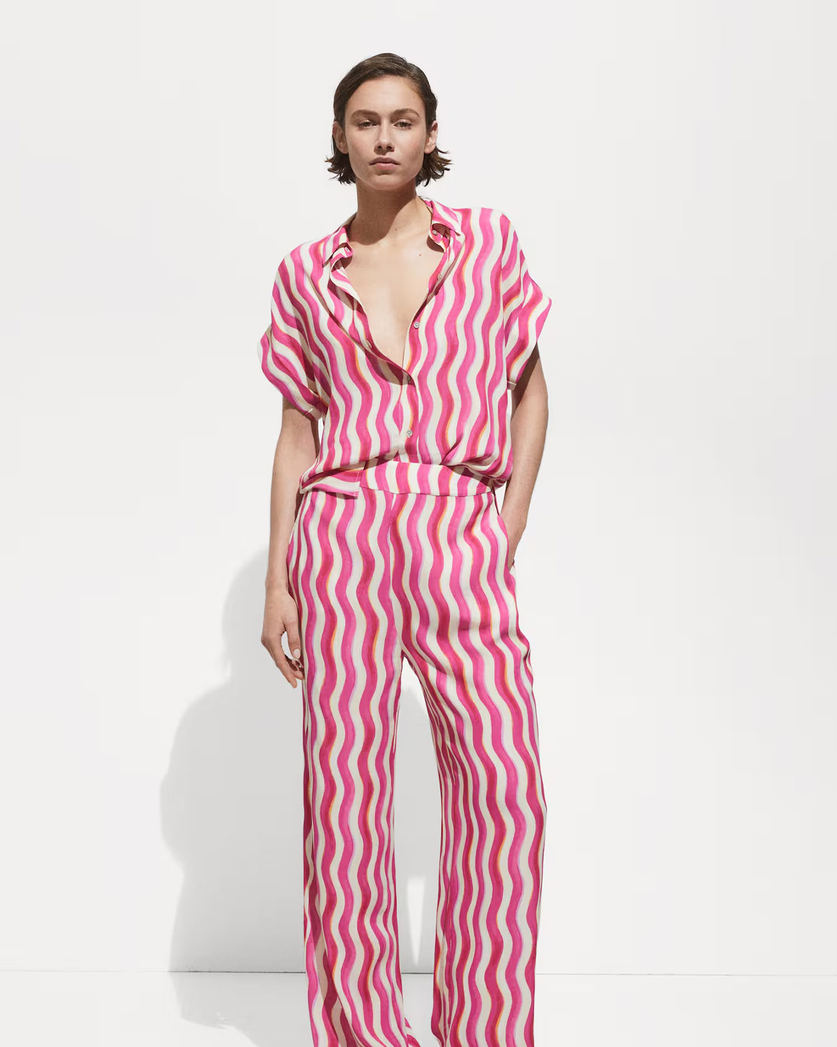 Handmade oversized wool coat